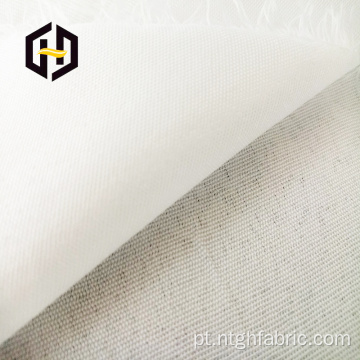 malha de tecido cinza composto de poliéster para tapete de ioga